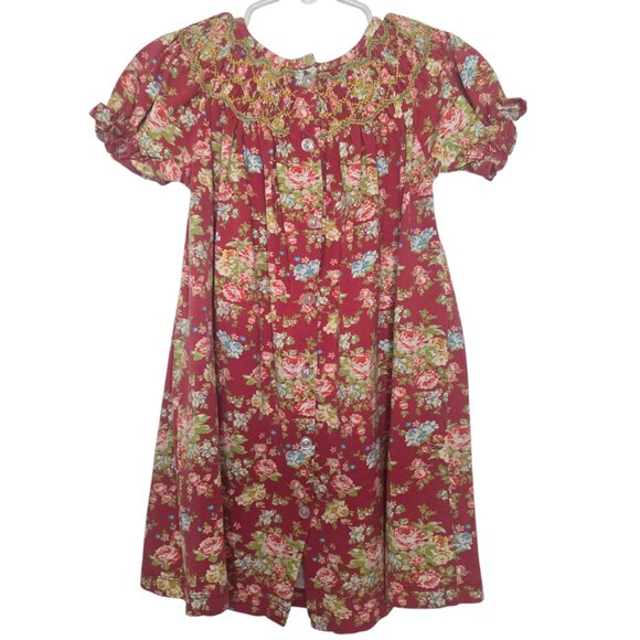 Banana Split Floral Smock - Picture 2 of 3